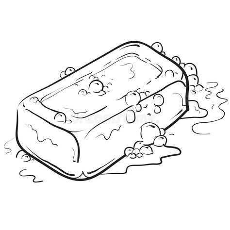 Soap and bubbles illustration. Doodle style soap with bubbles bathroom vector il , #Sponsored, #illustration, #Doodle, #Soap, #bubbles, #bathroom #ad Soap Drawing, Dishes Drawing, Bubbles Illustration, Drawing Kitchen, Easy Hand Drawings, Pirate Coloring Pages, Bubble Drawing, Ap Drawing, Bottle Drawing