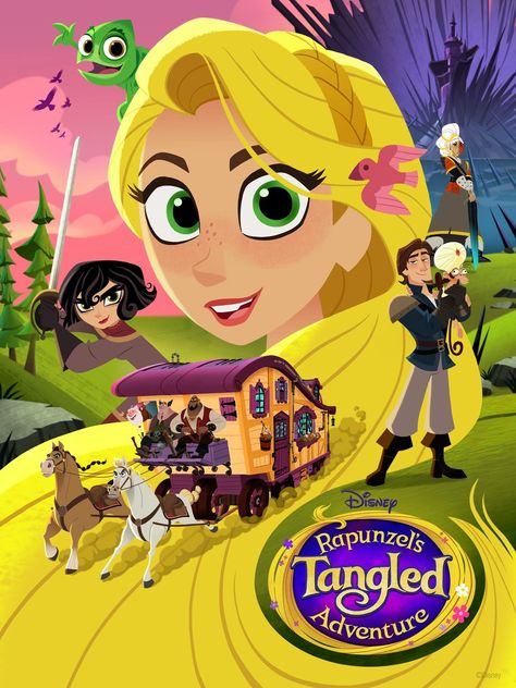 Tangled the Series new title “Rapunzel’s Tangled Adventure” Zachary Levi, Rapunzel's Tangled Adventure, Tangled The Series, Rapunzel Disney, Series Characters, Animation Disney, Tangled Adventure, Tangled Series, Princess Rapunzel