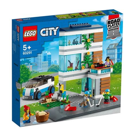 Lego Plates, Lounge Kitchen, Modern Family House, Lego Accessories, Lego City Sets, Lego Building Instructions, Construction Lego, Free Lego, Smoothie Makers