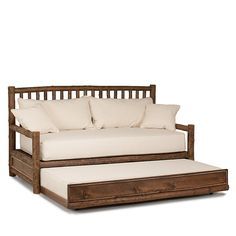 Daybed Diy, Trundle Daybed, Small Kitchen Furniture, Divan Cama, Wooden Daybed, Rustic Bedroom Furniture, Cama Individual, Transitional Bedroom, Sofa Cama