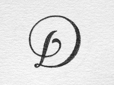 Simplistic and easily read but still eye catching and cute Letter D Tattoo, D Letter Design, Single Letter Logo Design, Dr Tattoo, Typography Rules, Single Letter Logo, Letter Styles, Alphabet Tattoo Designs, D Tattoo