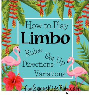 Luau Party Kids Games, Laua Party Games, Diy Limbo How To Make, Limbo Diy, Diy Limbo Game, Lilo And Stitch Party Games, Luau Games For Kids, Diy Limbo, Hawaiian Party Games