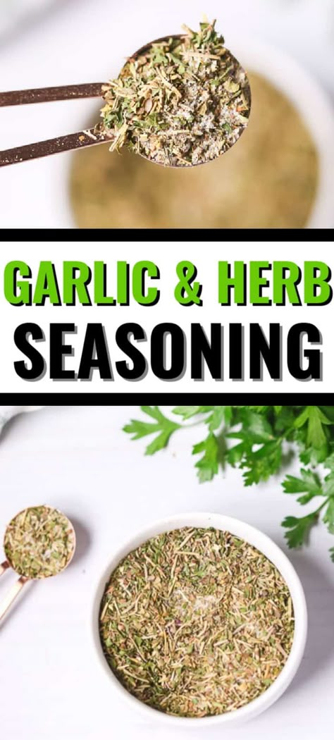 Garlic Herb Seasoning Blend, Herb Seasoning Mixes, Tastefully Simple Rustic Herb Seasoning Recipe, Garlic Pepper Seasoning Diy, Savory Herb And Garlic Soup Mix Recipe, Garlic Herb Seasoning Recipe, Garlic Seasoning Recipe, Garlic And Herb Seasoning Recipe, Garlic And Herb Marinade