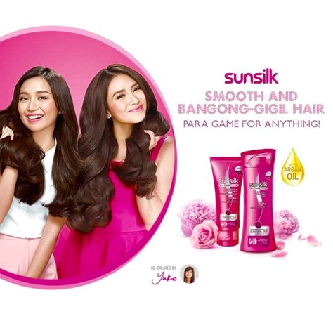 This is the pretty Kathryn Bernardo with Sarah Geronimo doing a commercial of Sunsilk Shampoo and Conditioner for this year 2016. They're very pretty endorsers of this shampoo and conditioner for Filipina women, indeed. "Nakakagigil!!!" :-) Hair Style Videos, Shampoo Commercial, Sunsilk Shampoo, Sarah Geronimo, Kathryn Bernardo, Tagalog Quotes, Short Hairdos, Hot Hair Styles, Natural Shades