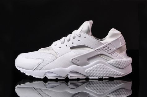 Nike Air Huarache White/White-Pure Platinum Nike Air Huarache White, Nike Air Huarache Women, Nike Air Max 90 Mens, Nike Air Jordan Shoes, Cheap Nike Air Max, Cheap Nikes, Nike Air Huarache, Air Huarache, Air Jordan Shoes