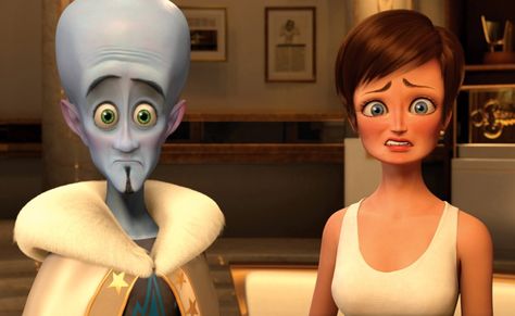 Megamind. Megamind Roxanne, Megamind Movie, Dreamworks Movies, Will Ferrell, Dreamworks Trolls, Dreamworks Animation, Netflix Movies, Universal Pictures, Cartoon Movies