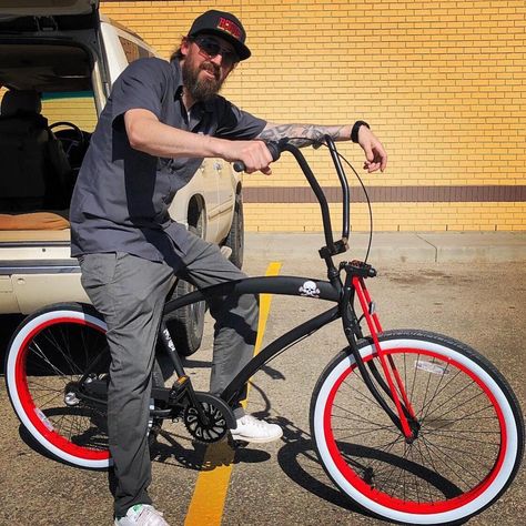 Lowrider Beach Cruiser Bikes, Happy Birthday Andrew, Custom Beach Cruiser, Bmx Scooter, Electra Bike, Motos Bobber, Meanwhile In Canada, Lowrider Bicycle, Beach Cruiser Bicycle