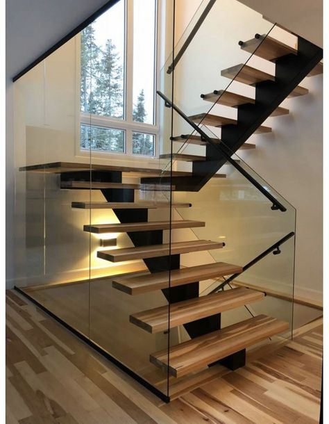 Paris Prestige Metal Portfolio Stair Tower Design, Floating Stairs Modern, Stair Railing Makeover, Metal Stair Railing, Staircase Interior Design, Modern Stair Railing, Staircase Design Modern, Stairs Design Interior, Railing Ideas