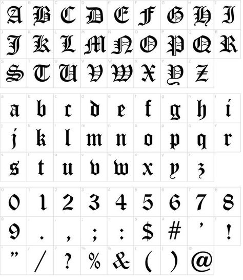 Fonts for tattoos #fontsfortattoos tattoo #tattoo tattoos #tattoos fonts #fonts font #font 8.140 Old Style Writing Font, Old English Font Alphabet, A Gothic Letter, Old English Numbers, Olde English Font, Old English Font Tattoo, Pretty Cursive Fonts, Free Tattoo Fonts, Tattoo Font Styles