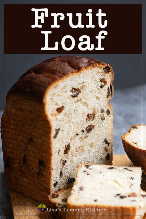 fruit bread Fruit Loaf Recipe For Bread Maker, Fruit Bread Recipes Yeast, Bread Machine Fruit Bread Recipes, Fruit Loaf Recipe Breads, Fruit Bread Recipes Loaf Pan, Fruit Toast Recipe, Christmas Fruit Bread, Fruit Loaf Recipe, Fruit Bread Recipes