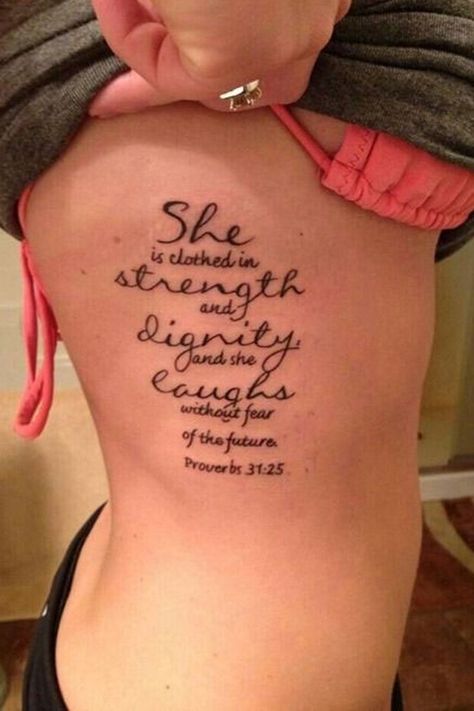 Tattoo | Get A Tattoo Rib Tattoo Placements, Scripture Tattoos, Quote Tattoos Girls, Bible Verse Tattoos, Verse Tattoos, Tattoos Infinity, Tattoo Lettering Design, Beautiful Tattoos For Women, Disney Tattoo