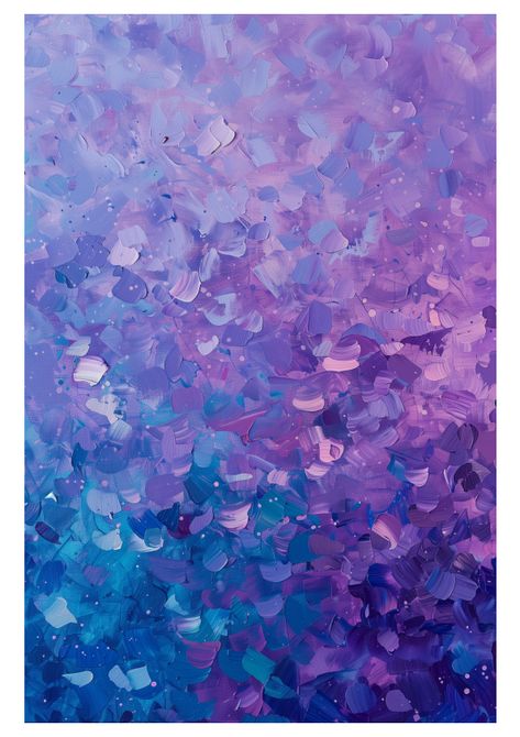 Pink Purple And Blue Aesthetic, Blue Purple Color Palette, Purple Art Painting, Purple Paintings, Blue And Purple Background, Lilac Art, Purple Abstract Art, Website Moodboard, Acryl Painting