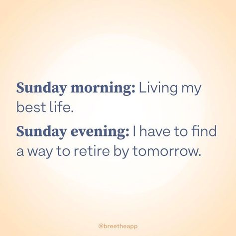 Sunday Scaries Funny, Sunday Scaries Quotes, Sunday Morning Quotes Funny, Scary Quotes, Sunday Morning Quotes, Sunday Quotes Funny, 2023 Mood, Meditation App, Sunday Scaries