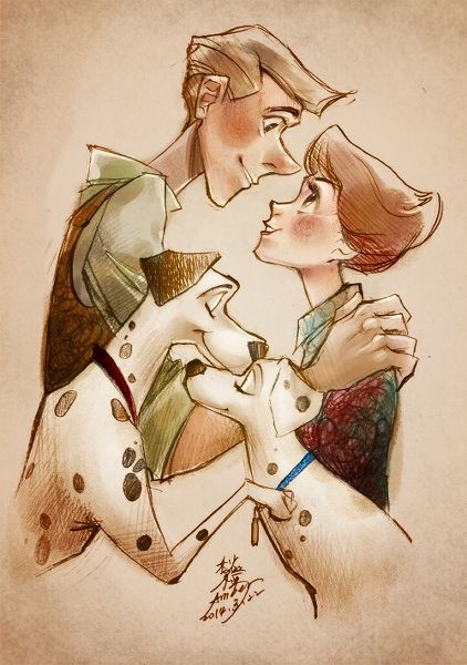 101 Dalmatians Disney Amor, Gif Disney, Disney 101 Dalmatians, Images Disney, Disney Artwork, Disney Favorites, Pinturas Disney, 101 Dalmatians, Disney Life