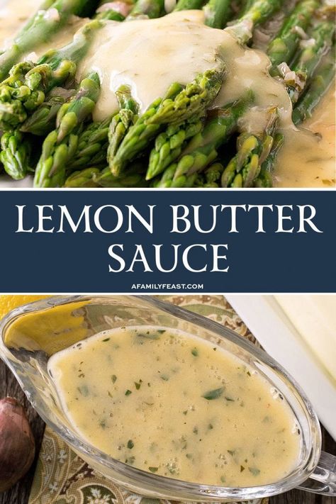 Chicken Filets Recipe, Butter Sauce For Vegetables, Sauces For Chicken, Sauce For Vegetables, Lemon Garlic Butter Sauce, Healthy Sauces, Homemade Sauce Recipes, Lemon Butter Sauce, Marinade Sauce