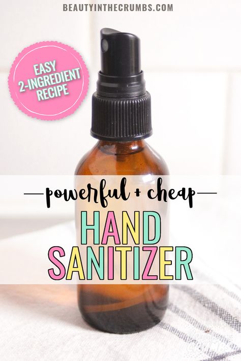 How to Make Powerful Hand Sanitizer at Home Learn how to make hand sanitizer at home —it’s natural, easy, and effective at killing bacteria and viruses. You only need three simple ingredients (and you probably have them in your home now!). Choose between a powerful hand sanitizer gel, or take it up a notch to an antiviral hand sanitizing spray. #handsanitizer #diysanitizer #nontoxic #naturalcleaning Natural Hand Sanitizer, Natural Disinfectant, Diy Sprays, Antibacterial Soap, Natural Healing Remedies, Diy Recipe, Plant Therapy, Going Green, Natural Diy