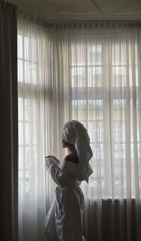 Peaceful Feminine Aesthetic, Luxurious Self Care, Winter Spa Aesthetic, Spa Stock Photos, Moody Spa Aesthetic, Hotel Robe Aesthetic, Hotel Getting Ready Photos, Spa Weekend Aesthetic, Hotel Bathroom Photoshoot Ideas