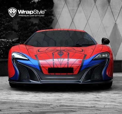 McLaren 650 - Spiderman Spiderman Car, Mercedes Sls, Car Wraps, Custom Car, Car Guys, Car Wrap, Lamborghini Aventador, Amazing Cars, Car Art