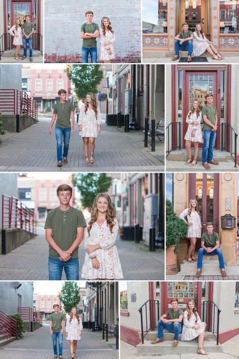 Sibling Picture Poses Teenage, Twin Senior Pictures Sibling Poses, Senior Pics For Twins, Posing Teenage Siblings, Sibling Senior Photos, Senior Photos For Twins, Teen Siblings Photoshooting Ideas, Twin Senior Pictures Brother And Sister, Senior Pictures With Siblings