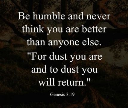 Be Humble, Quotes