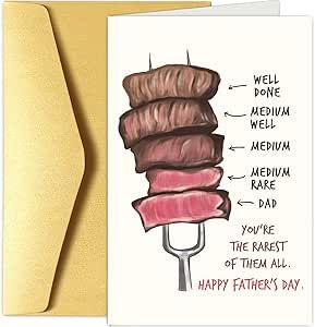 Fathers Day Puns, Steak Gift, Grill Steak, Step By Step Recipes, Rare Steak, Shoe Art Drawing, Fathers Day Gifts Ideas, Dads Birthday, Romantic Dinner For Two