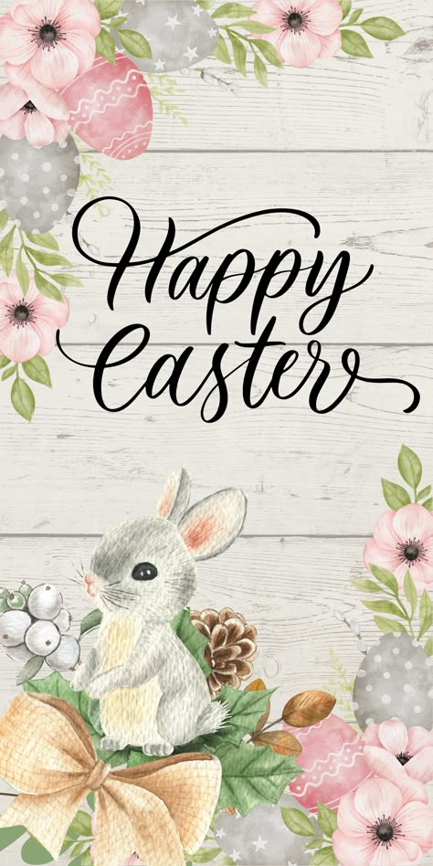 12" x 6" Aluminum UV Coat Protection Metal Rectangle Sign Spring, Eater Egg, Easter Bunny, COLOR: Pink, Green, Gray, Brown Happy Easter Aesthetic, Easter Aesthetics, Happy Easter Poster, Easter Images Free, Happy Easter Images, Seasonal Pictures, Iphone Spring Wallpaper, Easter Sweet Treats, Happy Easter Wallpaper