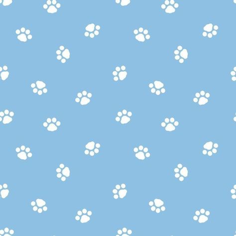 Paw Background Wallpapers, Blue Paw Print Background, Paw Pattern Wallpaper, Blue Dog Aesthetic, Blue Dog Wallpaper, Puppy Background, Dogs Background, Pet Background, Pet Wallpaper