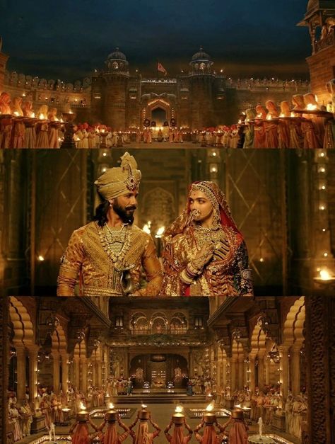 Bollywood Period Movies, Indian Movies Aesthetic, Sanjay Leela Bhansali Aesthetic, Padmavat Movie, Bollywood Cinematography, Rajput Aesthetic, Kalam Ink, Rani Aesthetic, Padmavati Movie