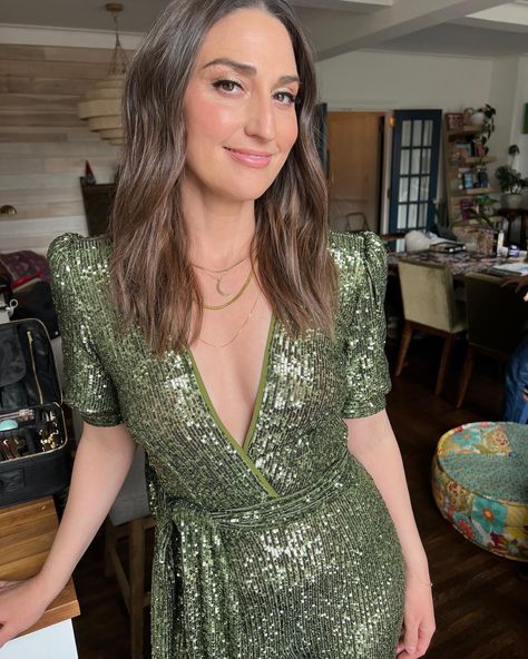 Sara Bareilles Waitress, Sarah B, Sara Bareilles, Into The Woods, Girl Crushes, Grammy Awards, Musical Theatre, Love Her, Wrap Dress