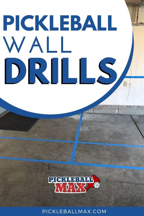 Pickleball Practice Wall, Pickleball Drills At Home, Pickleball Drills For Beginners, Diy Pickleball Practice Wall, Pickleball Exercises, Pickleball Workout, Pickleball Drills, Pickleball Tips, Pickleball Outfit