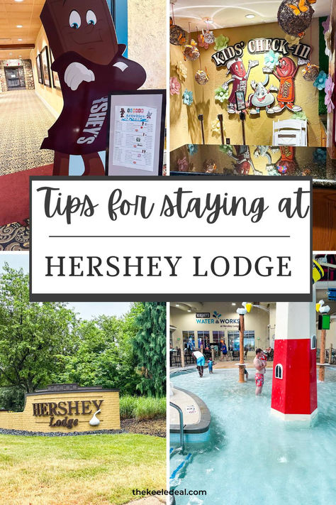 Enjoy a chocolate-themed getaway! Have fun staying at the family friendly Hershey Lodge in Hershey PA Hershey World Pennsylvania, Hershey Pennsylvania With Kids, Hershey Hotel, Hershey Lodge, Hershey Pennsylvania, Reasons To Stay, Hershey Park, Pennsylvania Travel, Family Friendly Hotels