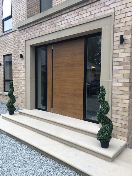 Modern Entrance Door, Modern Exterior Doors, Contemporary Front Doors, Main Entrance Door Design, Main Entrance Door, Modern Entrance, Front Porch Design, Entrance Door Design, Door Design Modern