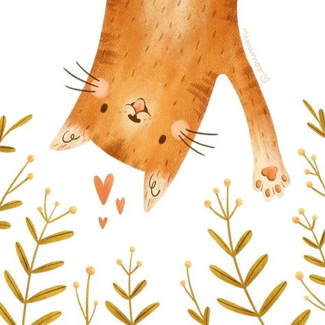 How Are You Doing, How Are You, Hi Illustration, Checking In, Cute Animals Illustration, Have A Good Week, Illustration For Children, Watercolor Cats, Cat Watercolor