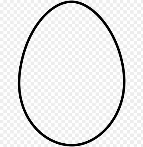 Egg Outline, Shape Icons, Shape Png, Background Png Images, Easter Clipart, Easter Png, Clear Background, Application Form, Egg Shape