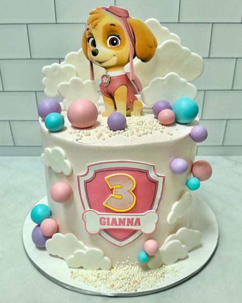 Paw Patrol party ideas! 🐾 👉  #pawpatrolcake #kupcakekitchen #wantcake #pawpatrolparty #pawpatrolcakes #pawpatrolbirthday #pawpatroltheme #pawpatrolpartyideas #pawpatrolbirthdayparty #birthdaycakesforkids #birthdaycakeforkids #birthdaycakesforgirls #birthdaycakesforboys #birthdaycakeforgirls #birthdaycakeforboys #cakeforgirl #cakeforboy #cakeforchildren #cakeforkids #santaclarita #santaclaritavalley Cakes For 4 Year Girl, Paw Patrol Birthday Ideas Girl, Paw Patrol Cake Girly Simple, 3 Year Birthday Theme Girl Cake, Paw Patrol Girl Birthday Cake, Girl Paw Patrol Birthday Party, Paw Patrol 3rd Birthday Party Girl, Paw Patrol Birthday Party Girl, Paw Patrol Girl Birthday Party