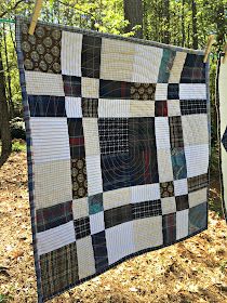 Quilts For Men Patterns, Big Block Quilts, Memory Blanket, Memory Quilts, Quick Quilt, Flannel Quilts, Plaid Quilt, Quilt Care, Memory Pillows