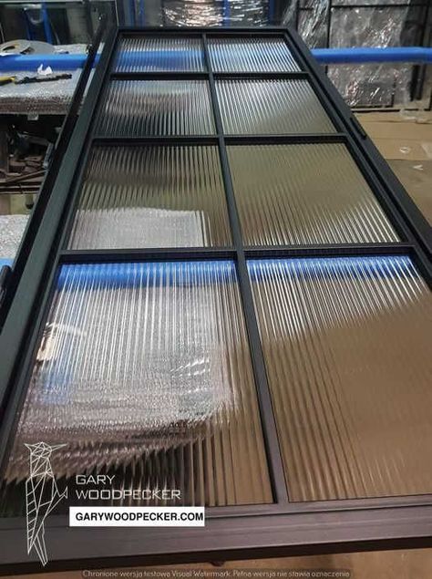 Steel Framed Doors, Steel Door Detail, Black Steel Doors, Loft Doors, Metal Window Frames, Loft Door, Steel Frame Doors, Security Screen Door, Steel Doors And Windows