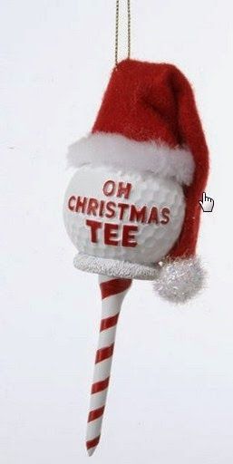 Golf Crafts, Golf Birthday Gifts, Cute Golf, Golf Ball Crafts, Christmas Golf, Golf Theme, Ready For Christmas, Christmas Ornament Crafts, Ornament Crafts