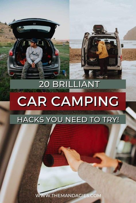 Auto Camping, Rideaux Camping-car, Camping Basics, Car Camping Hacks, Bil Camping, Astuces Camping-car, Zelt Camping, Suv Camper, Minivan Camping