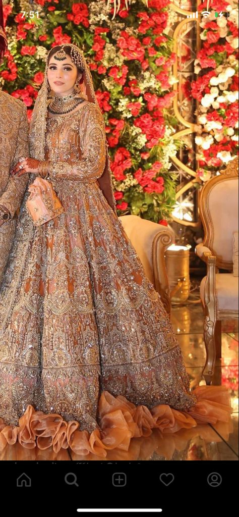 Pakistani Wedding Gown, Bridal Dresses For Walima, Bridal Waleema Dress Pakistani, Walima Brides, Waleema Dress, Pakistani Reception Outfits, Bridal Barat Dresses Pakistani, Waleema Dress Pakistani Bridal, Pakistani Fancy Dresses Wedding Outfits