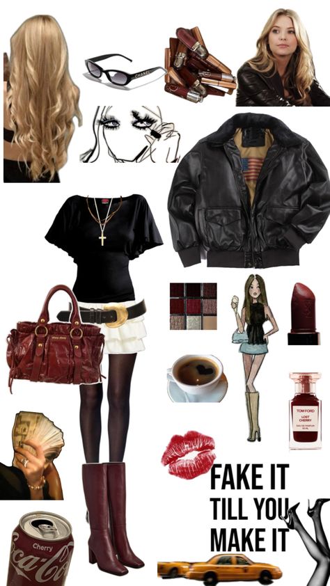 #itgirl#fashion#ny#pll#xoxo Pll Aesthetic Outfits, Pll Inspired Outfits, 2004 Aesthetic, Pll Aesthetic, Pll Outfits, Pretty Little Liars Outfits, Pll Fashion, Girl In Red, Ny Fashion