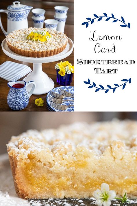 Summer Tart Recipes Dessert, Italian Lemon Tart, Shortbread Lemon Tart Recipe, What To Eat With Lemon Curd, Lemon Tart With Shortbread Crust, Lemon Curd Cakes, Lemon Curd Cookies Shortbread Crust, Italian Desserts Lemon, Lemon Curd Pastries