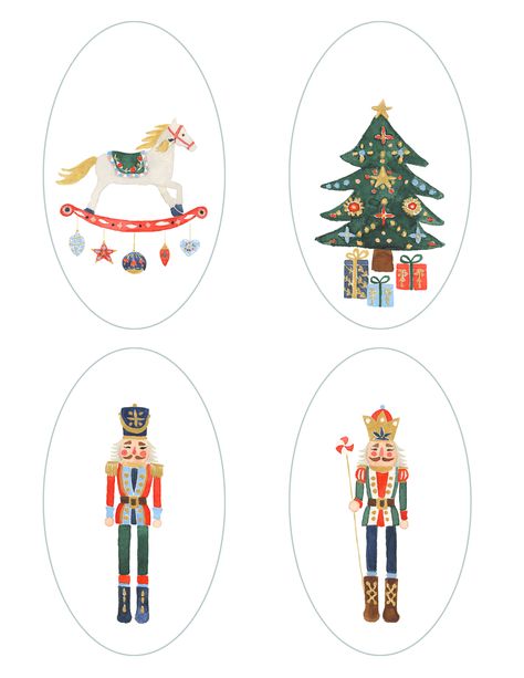 Nutcracker Christmas Decorations, Nutcracker Ornaments, Navidad Christmas, Christmas Ornament Crafts, Magical Christmas, Nutcracker Christmas, Christmas Illustration, Christmas Activities, Christmas Deco