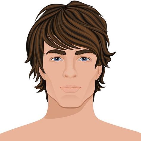 Man face close up Male Face Drawing, Guys Eyebrows, Man Face, Man Illustration, Face Illustration, Best Eyebrow Products, Cartoon Man, Eyebrow Shape, Vector Portrait