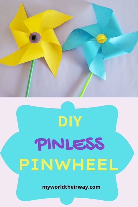 Steam Activities Elementary, How To Make Pinwheels, Wheel Crafts, Pinwheel Craft, Diy Pinwheel, Elementary Stem Activities, Recycled Crafts Kids, Pinwheels Paper, Wheel Craft