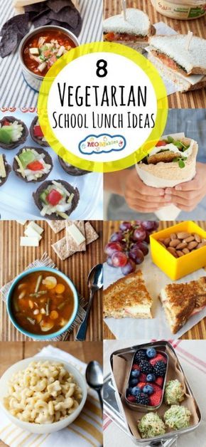 These vegetarian school lunch ideas are perfect for families avoiding meat or others going meatless every now and then. Easy, nutritious, and delicious! Vegetarian School Lunch Ideas, Vegetarian Kids, School Dinners, School Lunch Ideas, Vegan Recipes Videos, Food Easy, Vegetarian Lunch, Healthy Recipe Videos, Diet Vegetarian