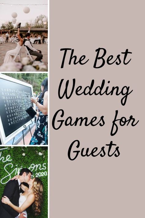 The Best Wedding Games for Guests To Play - Fun Party Pop Wedding Table Activities For Guests, Wedding Reception Games For Guests Funny, Wedding Garden Games, Wedding Reception Games For Guests, Table Decor Wedding Reception, Wedding Guest Activities, Fun Wedding Activities, Affordable Wedding Decorations, Wedding Table Games