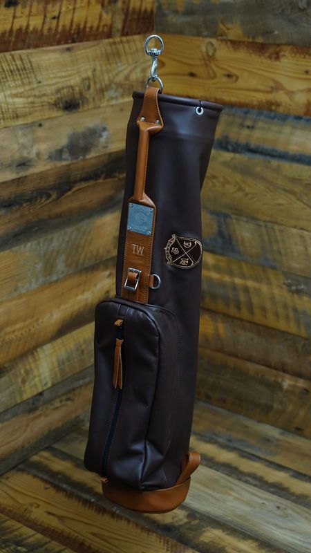 Gallery | MacKenzie Golf Bags Golf Bag Organizer, Vintage Masters Golf, Vintage Golf Bag, Mens Golf Fashion, Ogio Golf Bags, Golf Stand Bags, Custom Signature, Vintage Golf, Orange Accents