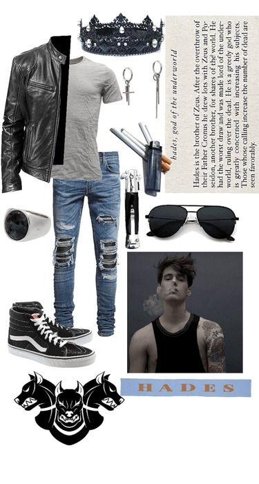 modern day god: Hades Outfit | ShopLook Hades Costume Men, Hades Outfit, Cross Earrings Men, Hades Costume, God Costume, Hades God, Greek God Costume, Percy Jackson Outfits, Costumes 2024