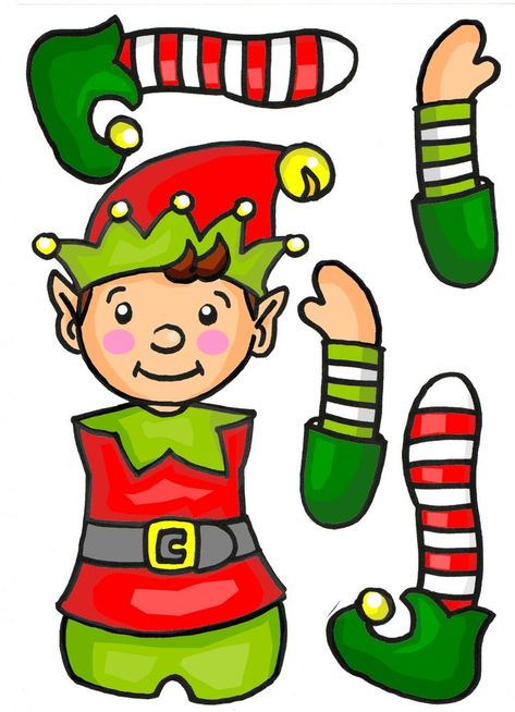 Elf On Shelf Printables, Paper Flower Art, Christmas Worksheets, Elf Fun, Christmas Arts And Crafts, Diy Christmas Decorations Easy, Holiday Crafts Christmas, Activity For Kids, Christmas Paper